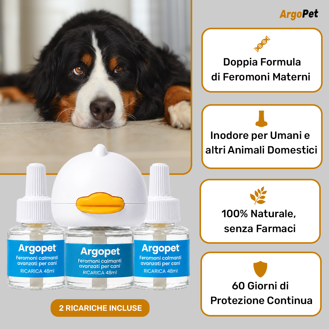 Argopet - Kit diffusore calmante per Cani