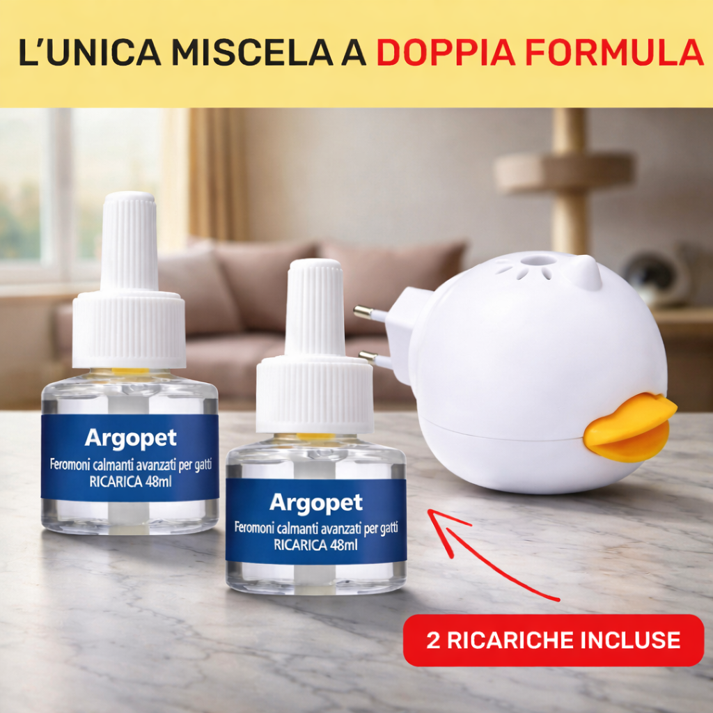Argopet - Kit diffusore calmante per gatti